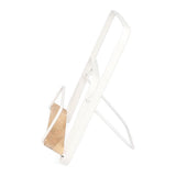 Cookbook Stand, White