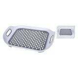 Sink Matt With Handles - White&Gray
