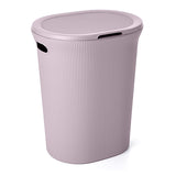 Laundry Basket with lid - light Pink