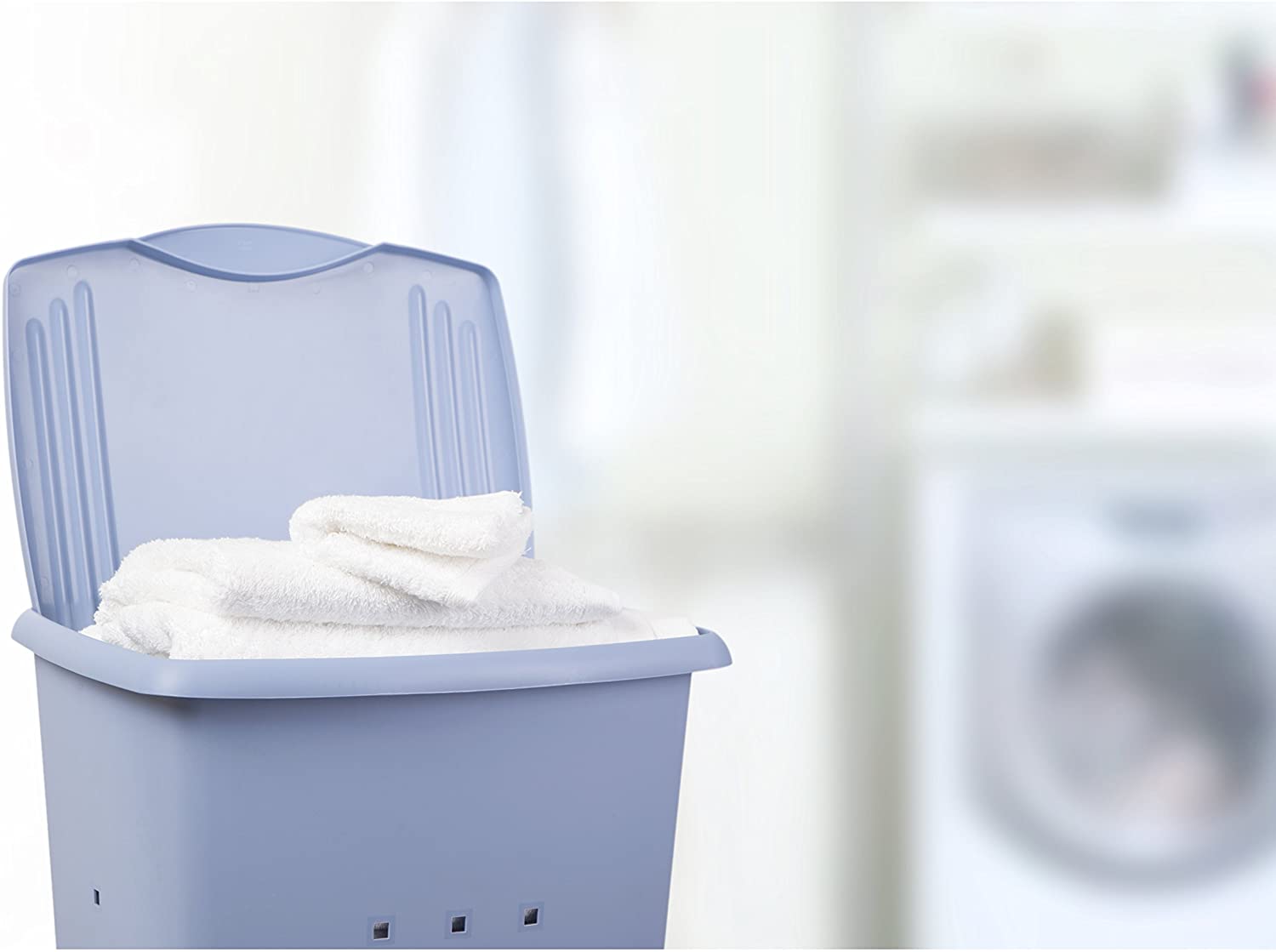 Linen Basket - Blue