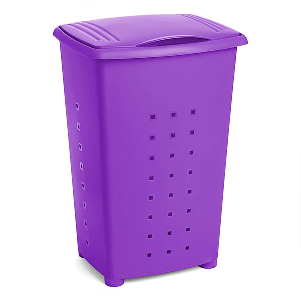 Linen Basket - Purple