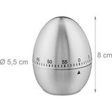 Egg timer, Silver