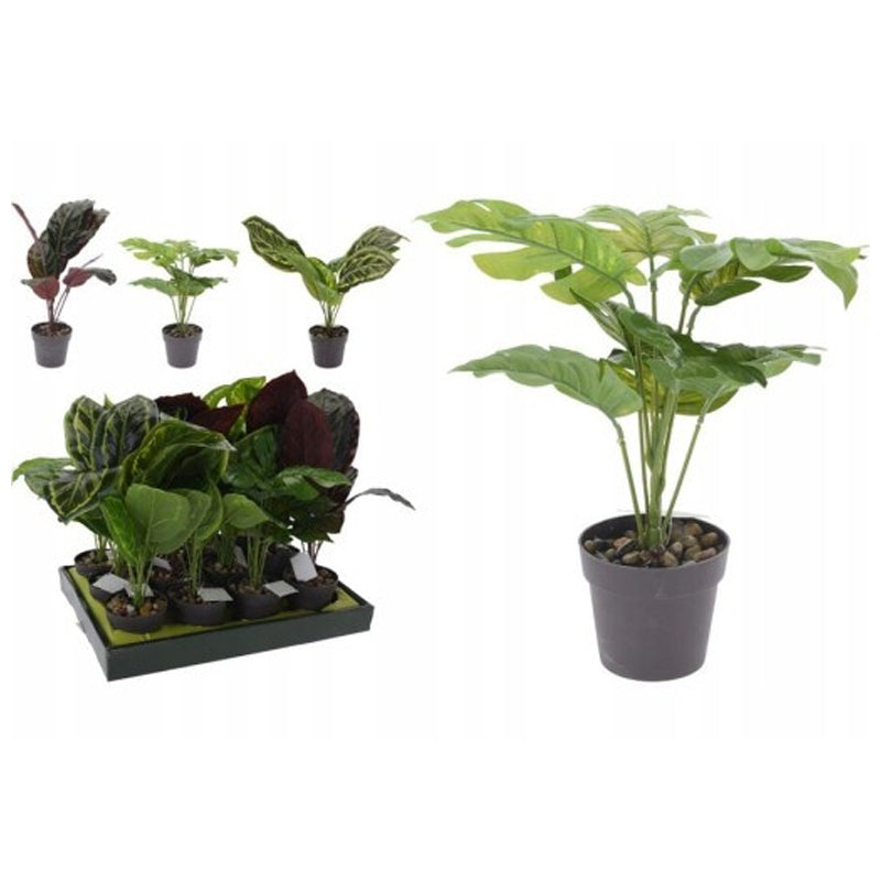 Artificial Plant-Green-Grey