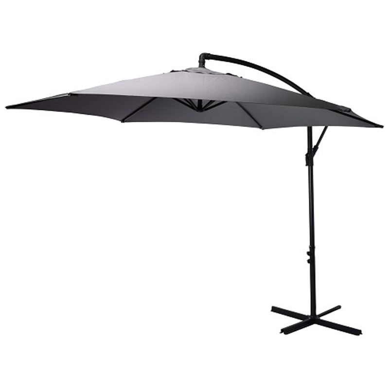 Ambiance Umbrella Banana Dia 300Cm-Dark Grey