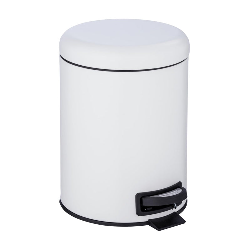 Winko Pedal Bin Mod. Leman, White 5Ltr - White