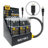 Cat® Micro Usb To Usb Cable-Black & White