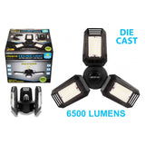 Cob Led Garage Light Metal Body 6500 Lumen- Black