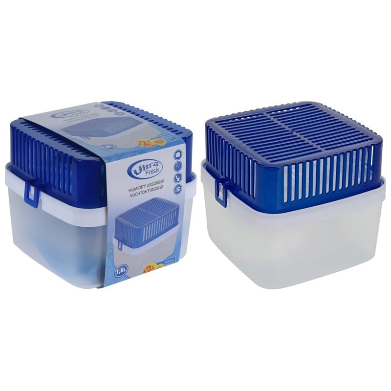 Ulta Fresh Dehumidifier 1800Ml -Blue & Clear