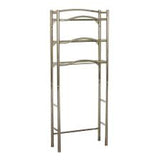 Zenith 3Tier Over-The-Toilet Bathroom Spacesaver Shelf-Silver