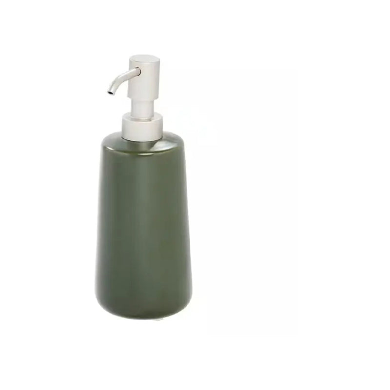 Idesign Eco Vanity Ceramic Soap Pump – Short-Green