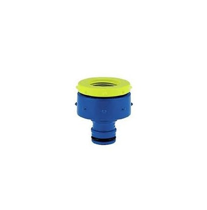 Female Tap Connector 3/4"-1/2" Blue