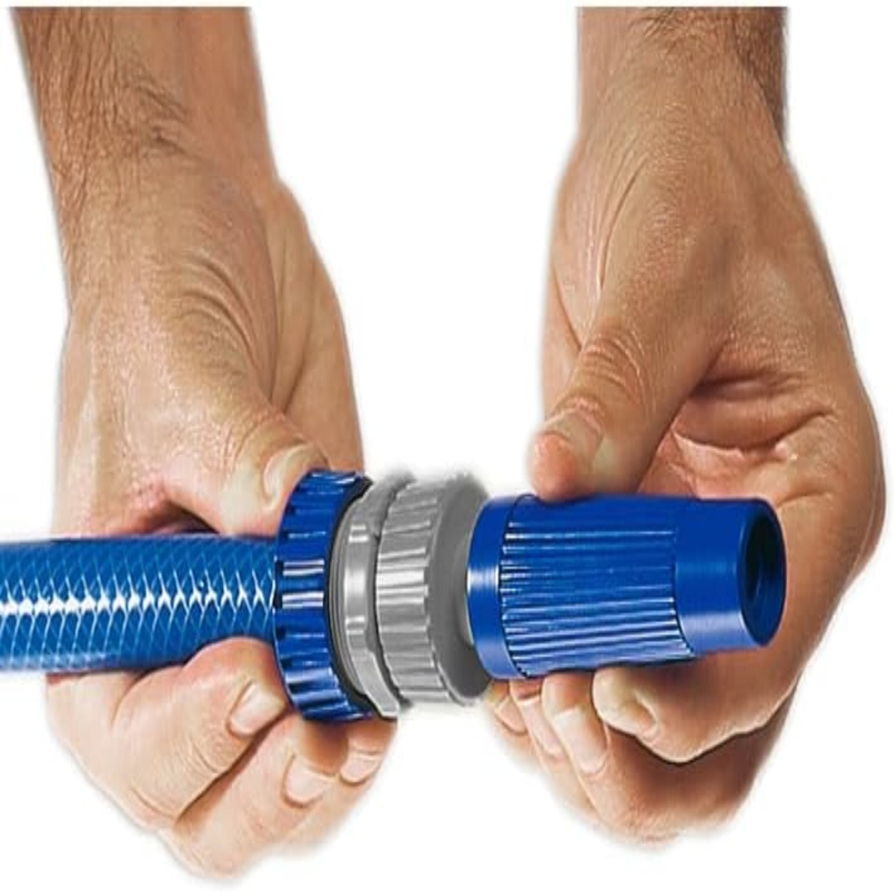 Nozzle With Connector 1/2"-5/8" - Blue
