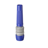 Nozzle With Connector 1/2"-5/8" - Blue