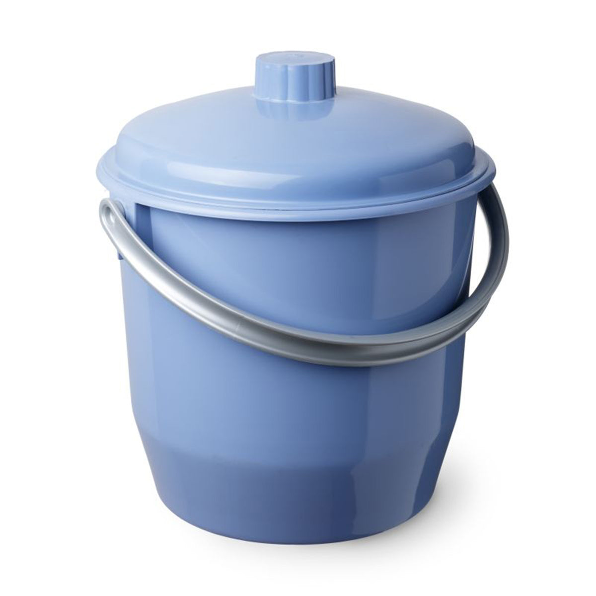 Bucket with Cover Blue Pigeon
