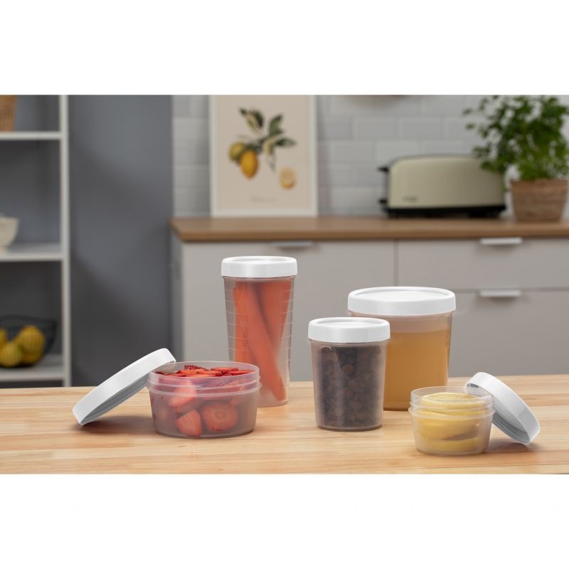 Food Container Twist 0.4L - White