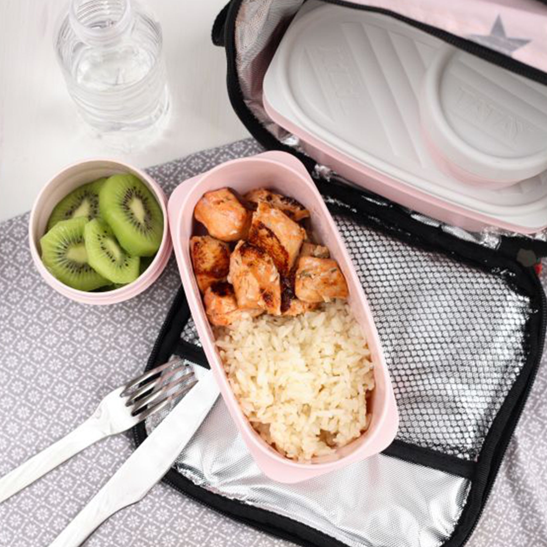 طقم صندوق غداء بتصميم نجوم – TrueValue - Main Image