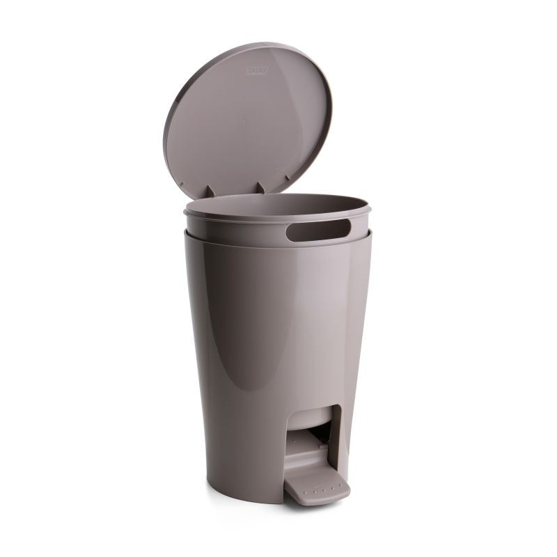 Pedal Bin Diabolo Taupe 5 L - Brown