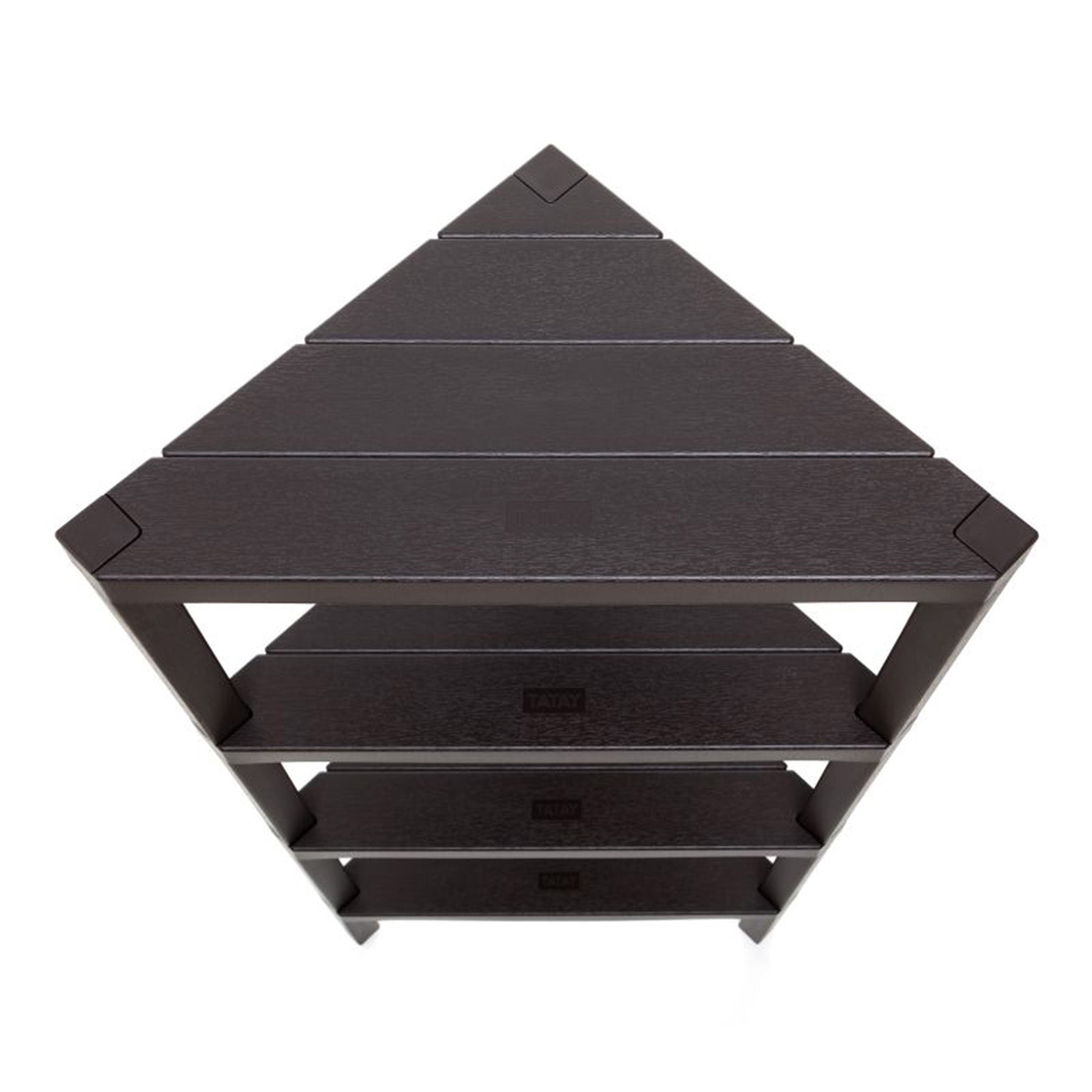 CORNER RACK LOMBOK 4 LEVELS BROWN