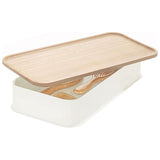 Idesign Premium Bin Without Lid-White