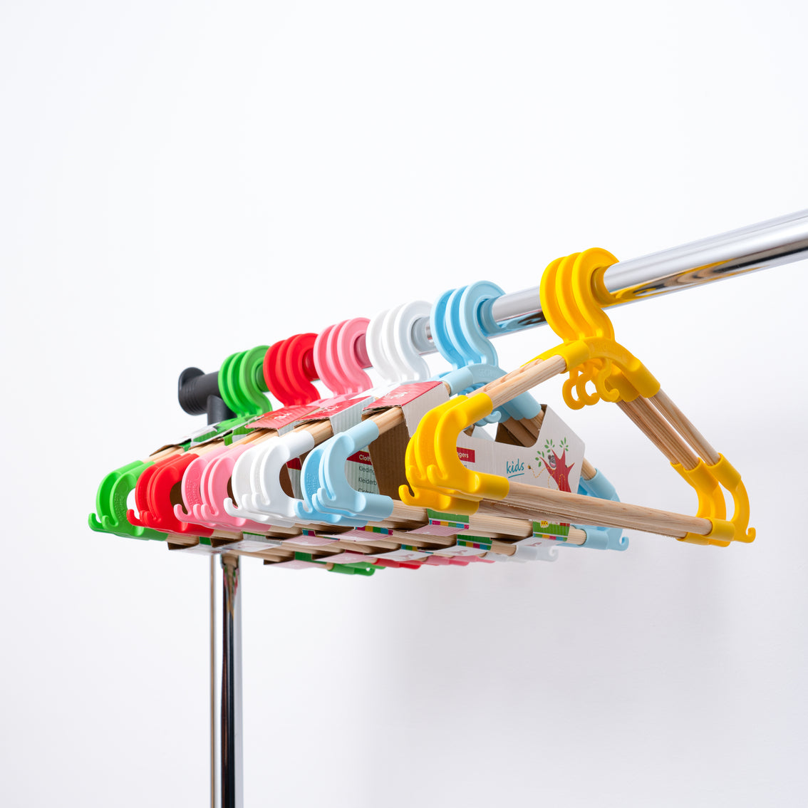 Kids clothes hangers set