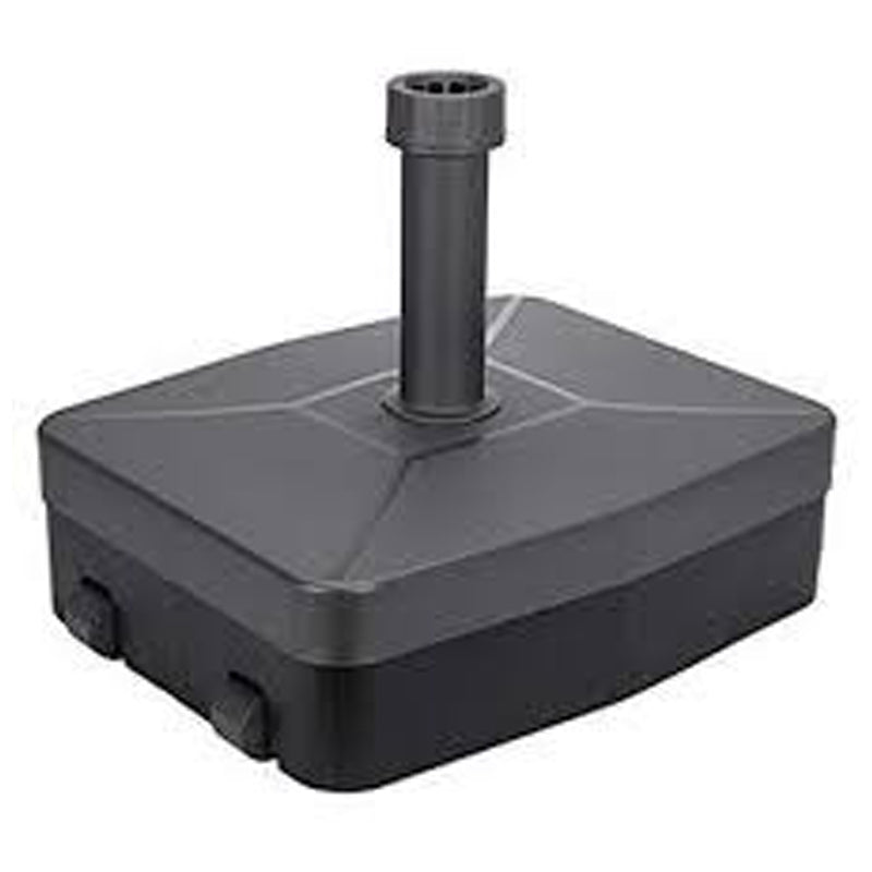 Parasol Base Fillable To 40Kg -Black