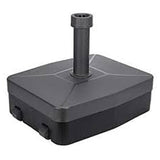 Parasol Base Fillable To 40Kg -Black