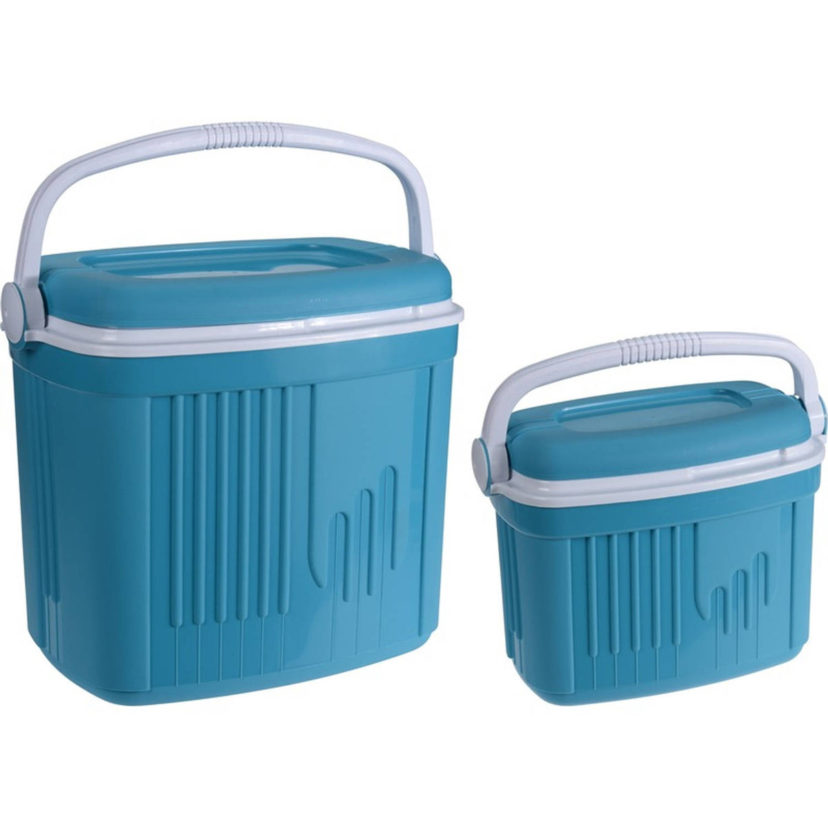 Set of 2 Cooler Boxes , Blue Color