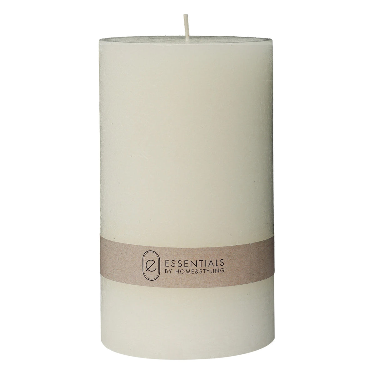 Candle pillar 9x15 cm off-white