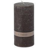 Candle Pillar 7X14Cm - Black