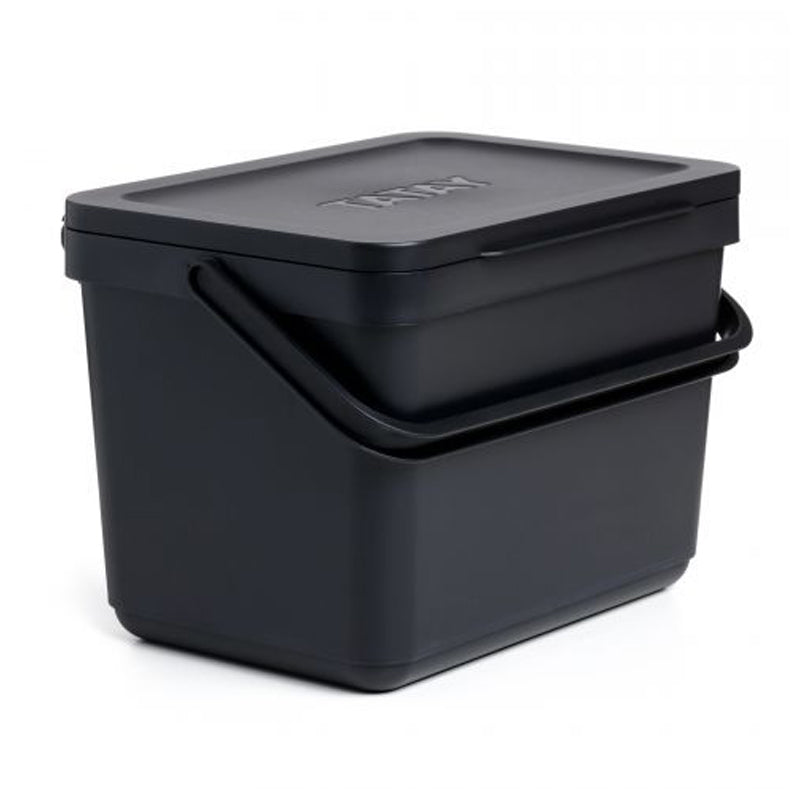 Ecohome Organic Bin 6Ltr Smart Without Bracket - Black