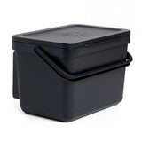 Organic Bin 6Ltr Smart With Bracket - Black