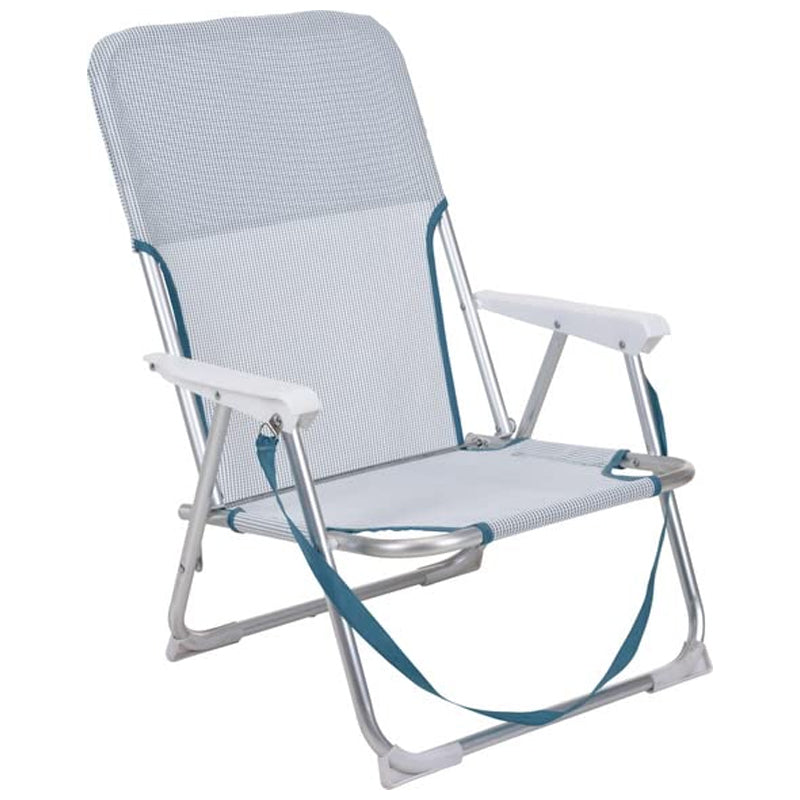 Aluminum Folding Chair - Dark Blue