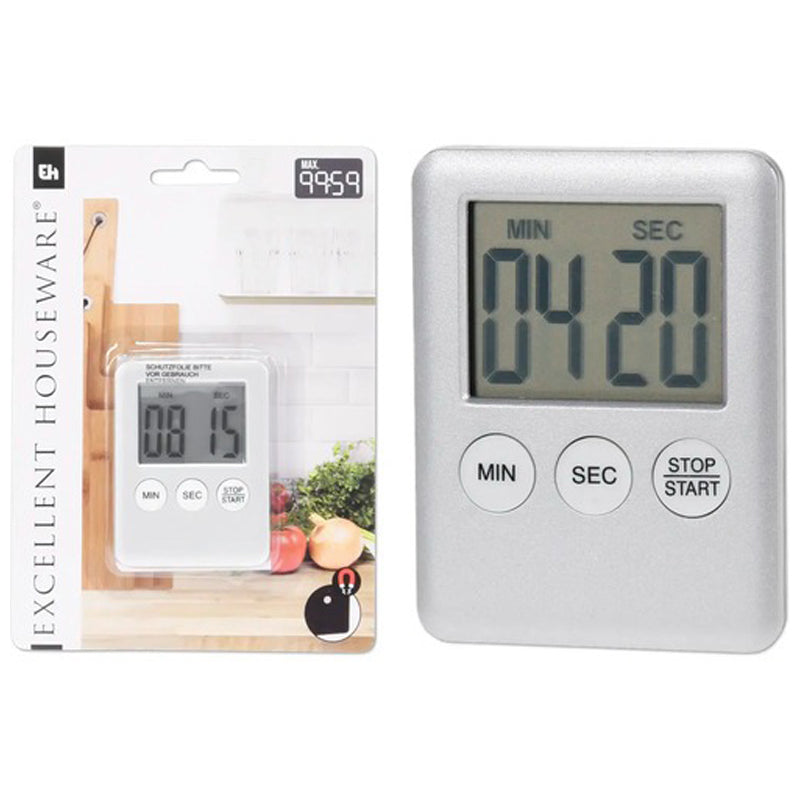 Kitchen Timer 70X55X10Mm - Silver