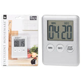 Kitchen Timer 70X55X10Mm - Silver