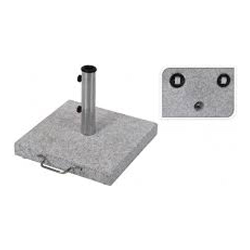 Umbrella Base Granite - Grey