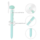 Pen with fan - Blue