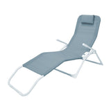 Siesta Beach Lounger - Light Blue