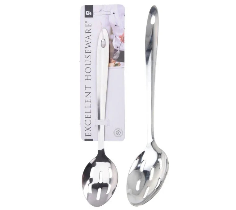 Excellent Houseware Slotted Spoon – Stainless Steel - Silver