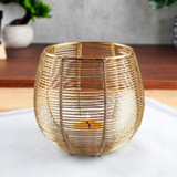 tea Light holder - Gold Color