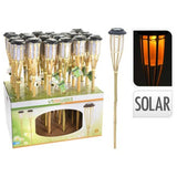 Koopman Solar Lamp Natural-Brown
