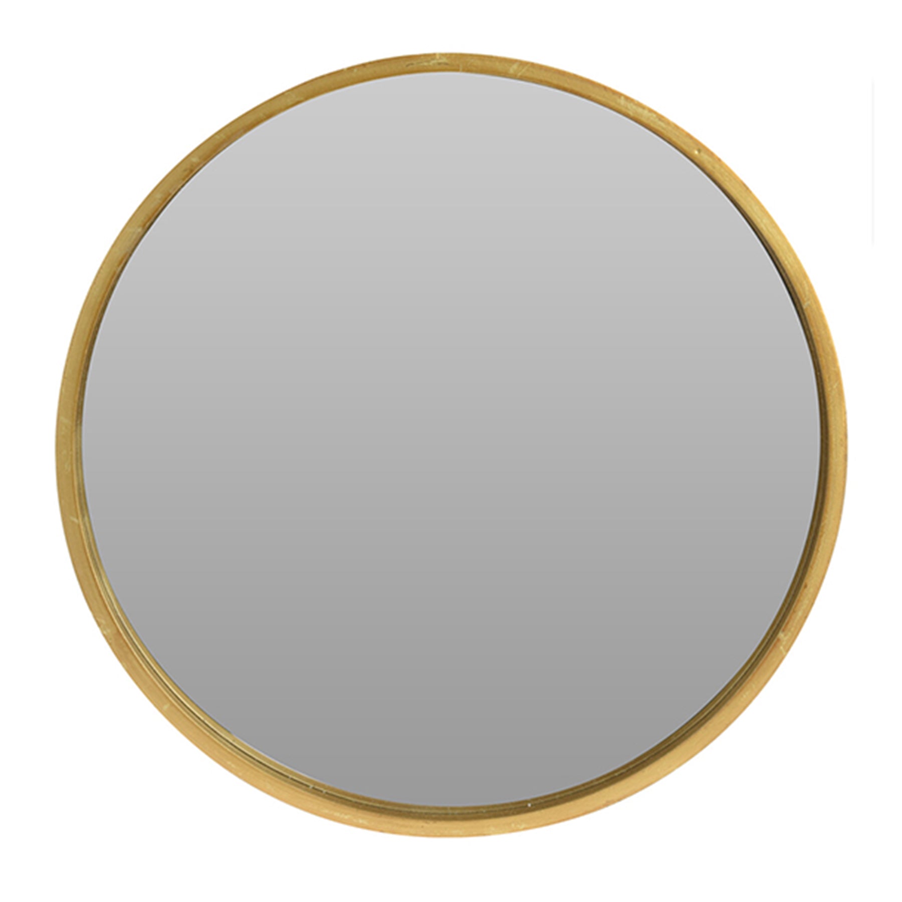 Round shape mirror - Golden