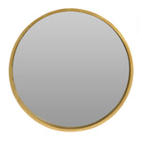 Round shape mirror - Golden