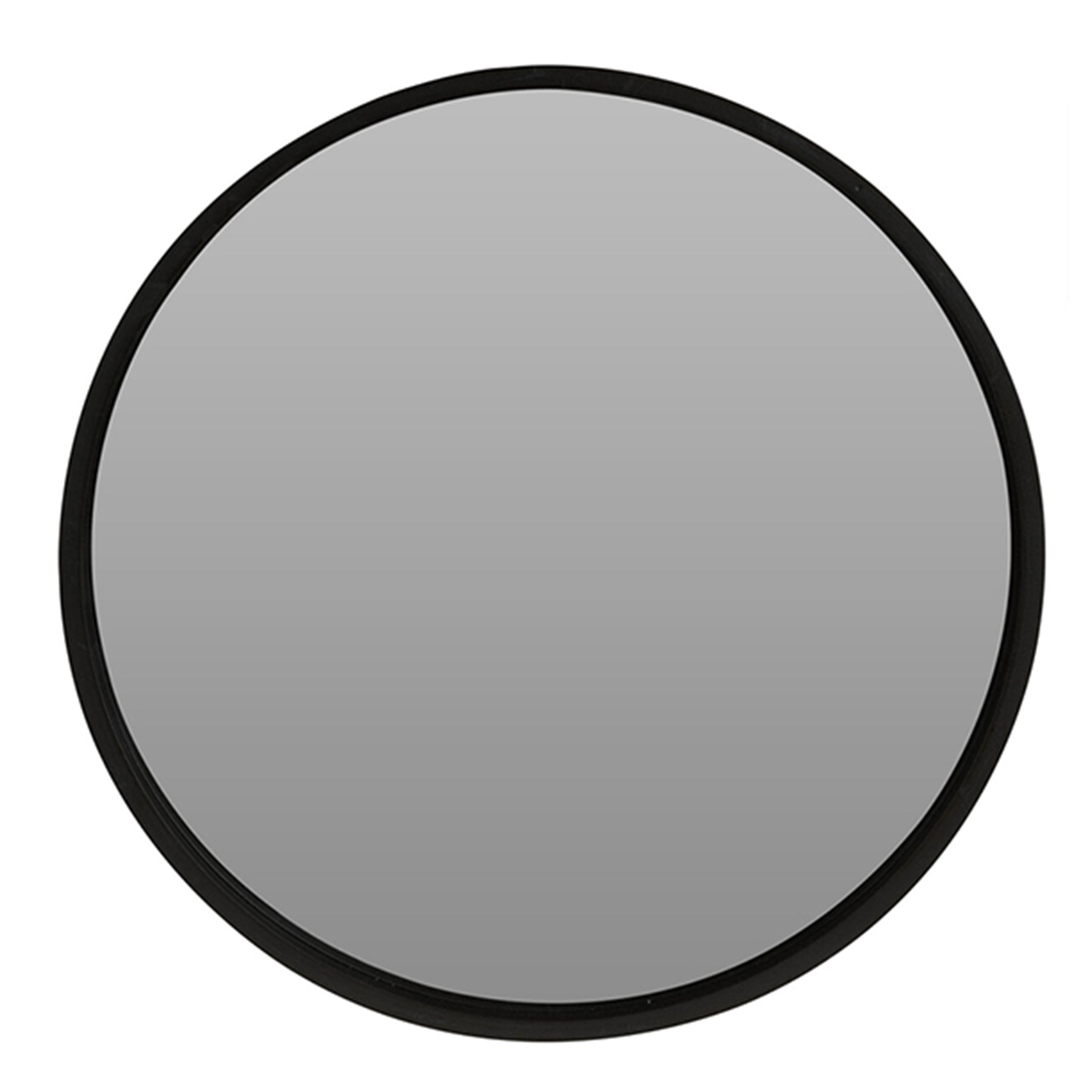 Round shape mirror - Black