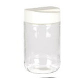 Excellent Houseware Storage Jar Glass 660Ml-White