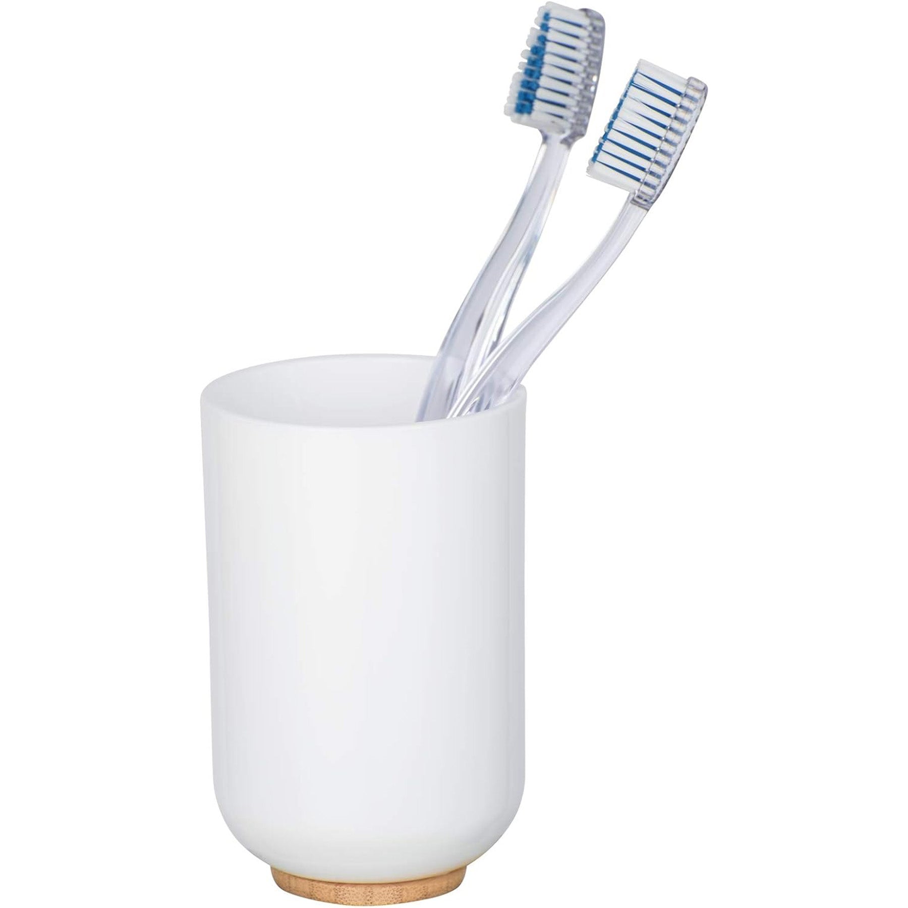 White Holder toothbrushes and Toothpaste
