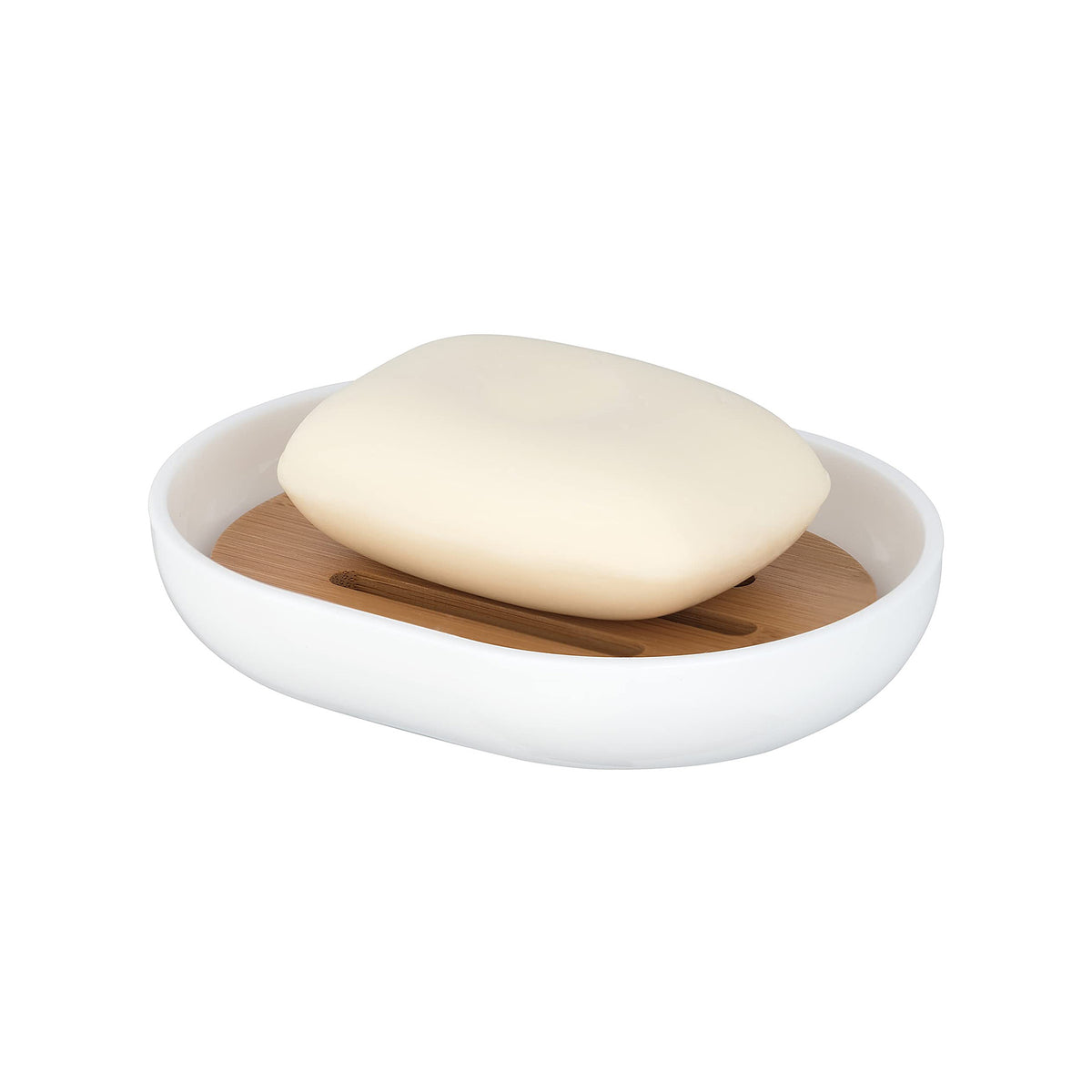 Dish Posa White-Soap Tray, 9 x 12 x 2.5 cm