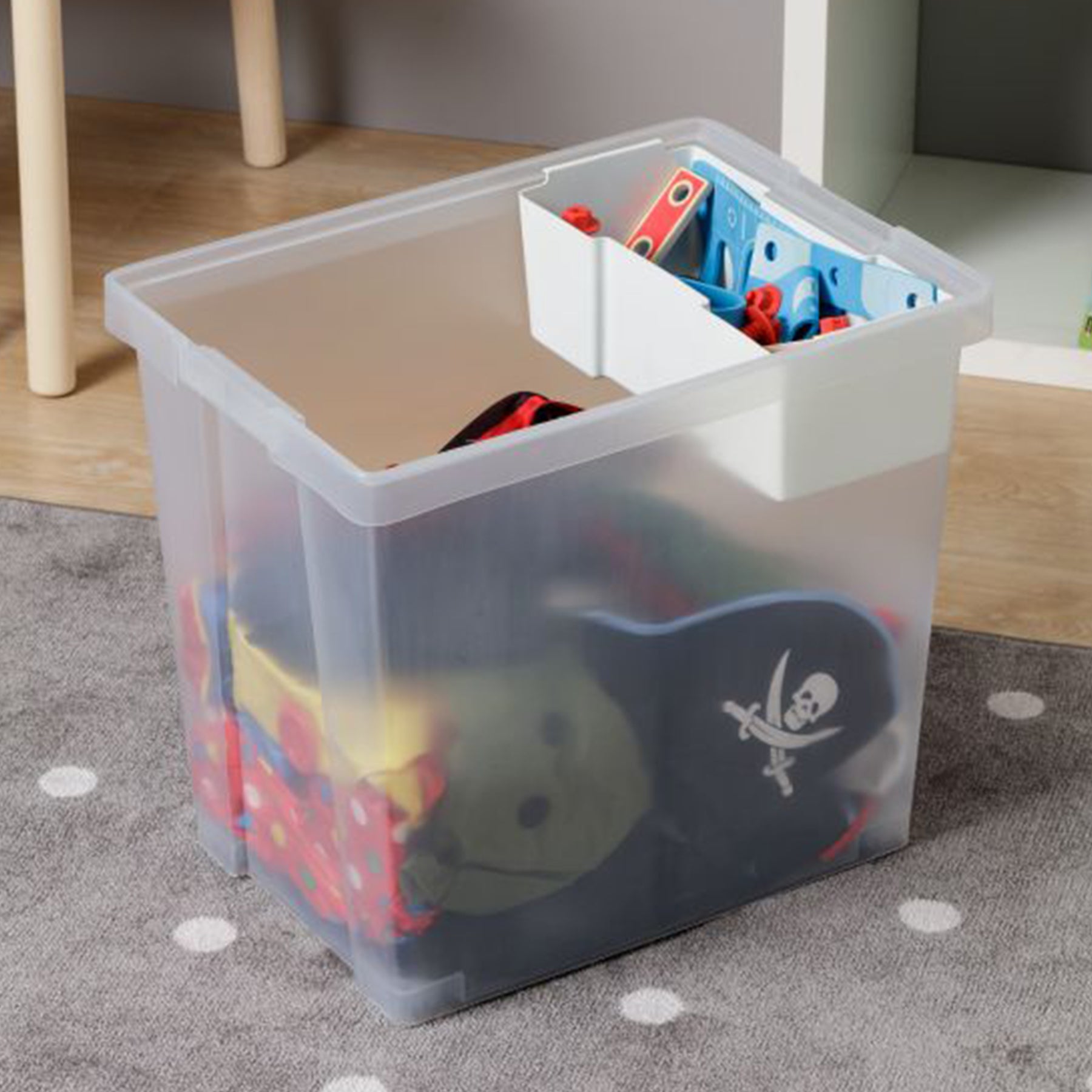 Storage box - blue/red