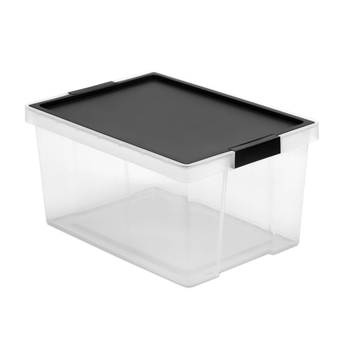 Storage Basket 35 L - Clear&  Black