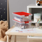 STORAGE BOX White / Red