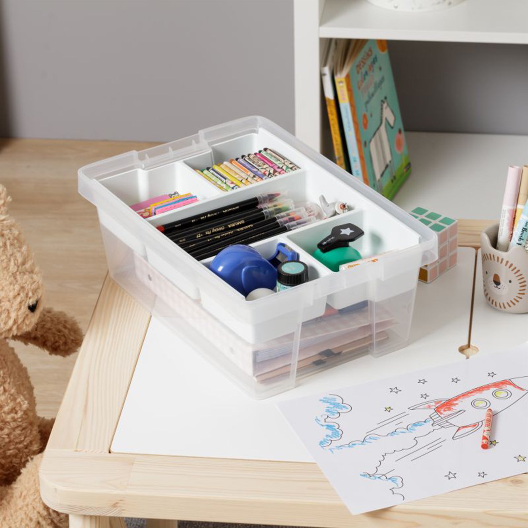 ORGANIZER STORAGE BOX - White